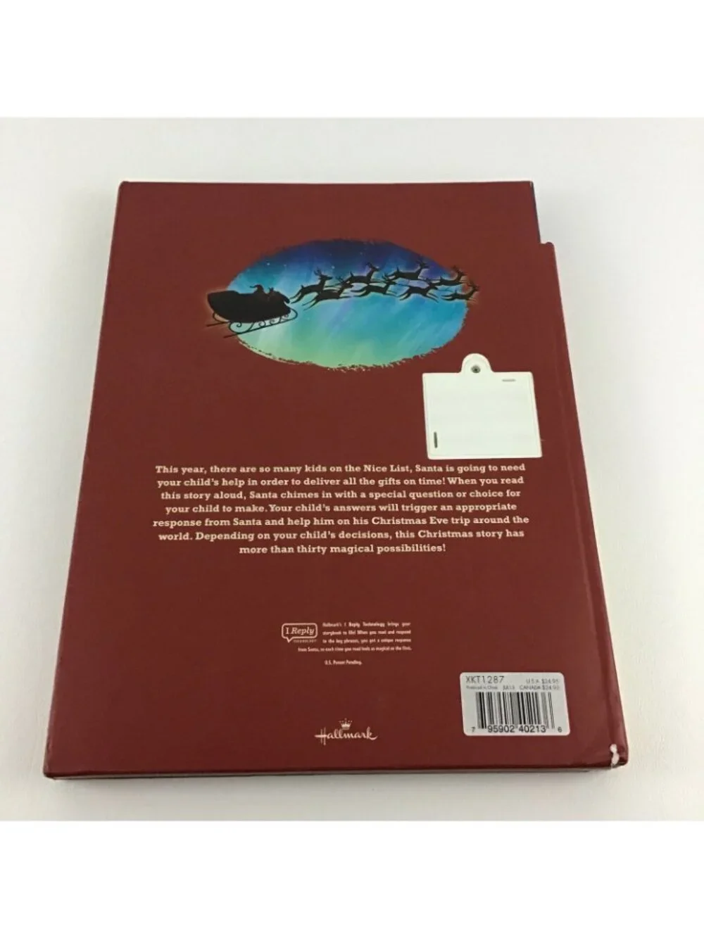 Hallmark Santa And The Christmas Eve Flight Book A Read & Replay Adventure 2013